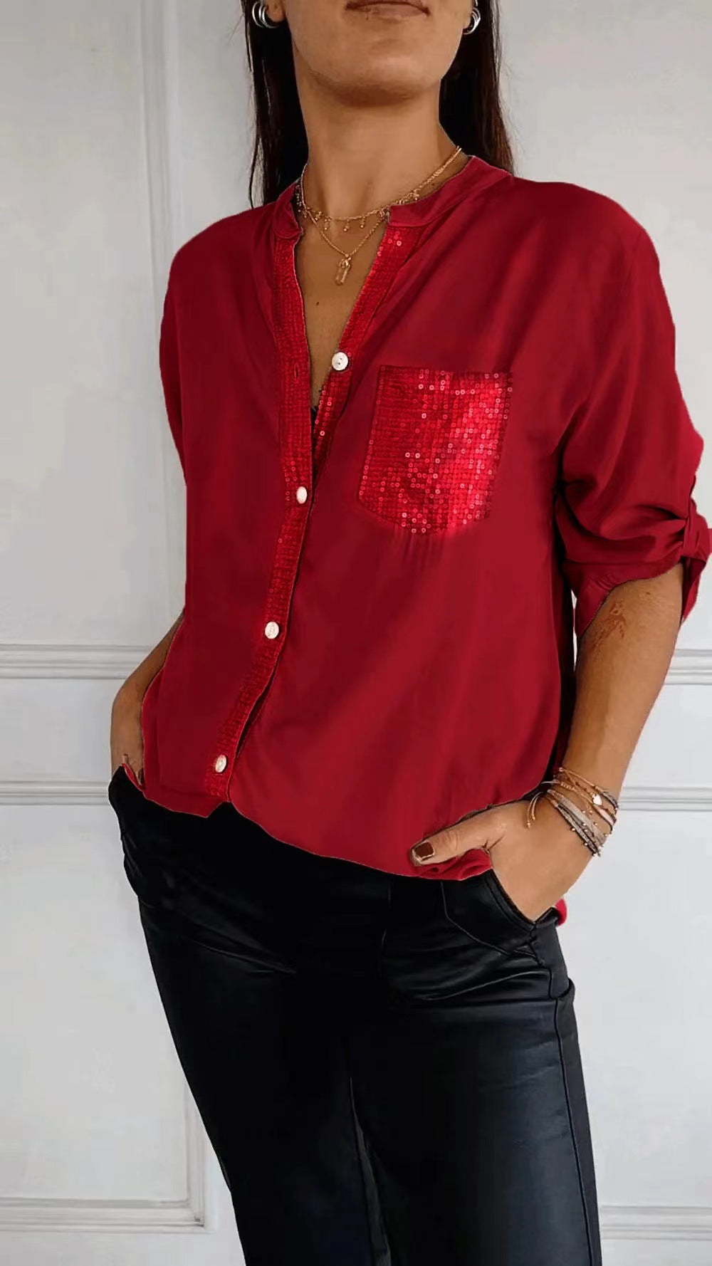 Camisa con lentejuelas MOISSON™