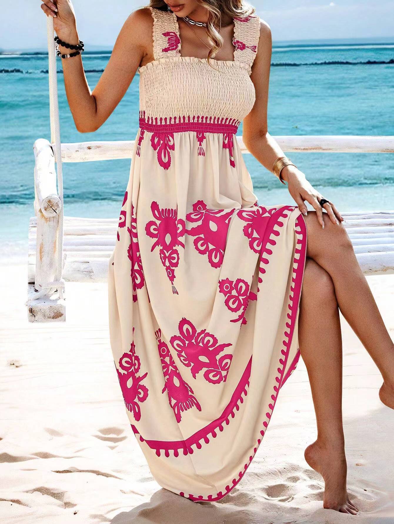 Vestido de verano con estampado ROSALÍA™